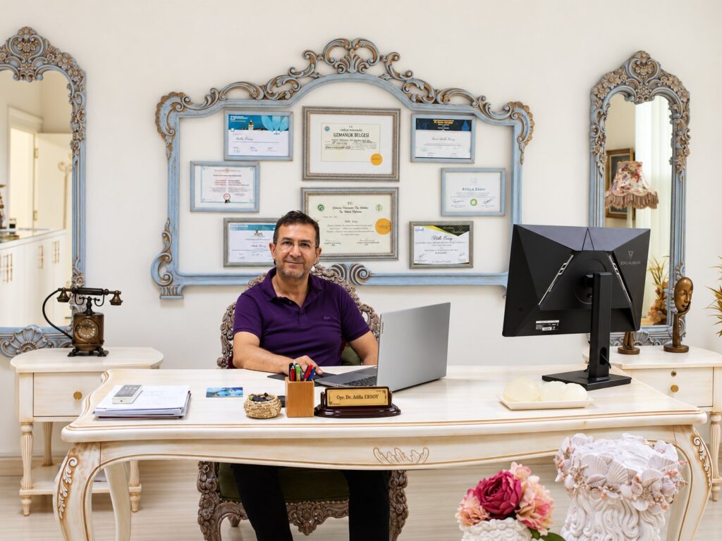 Op. Dr. Atilla Ersoy muayenehanesinde